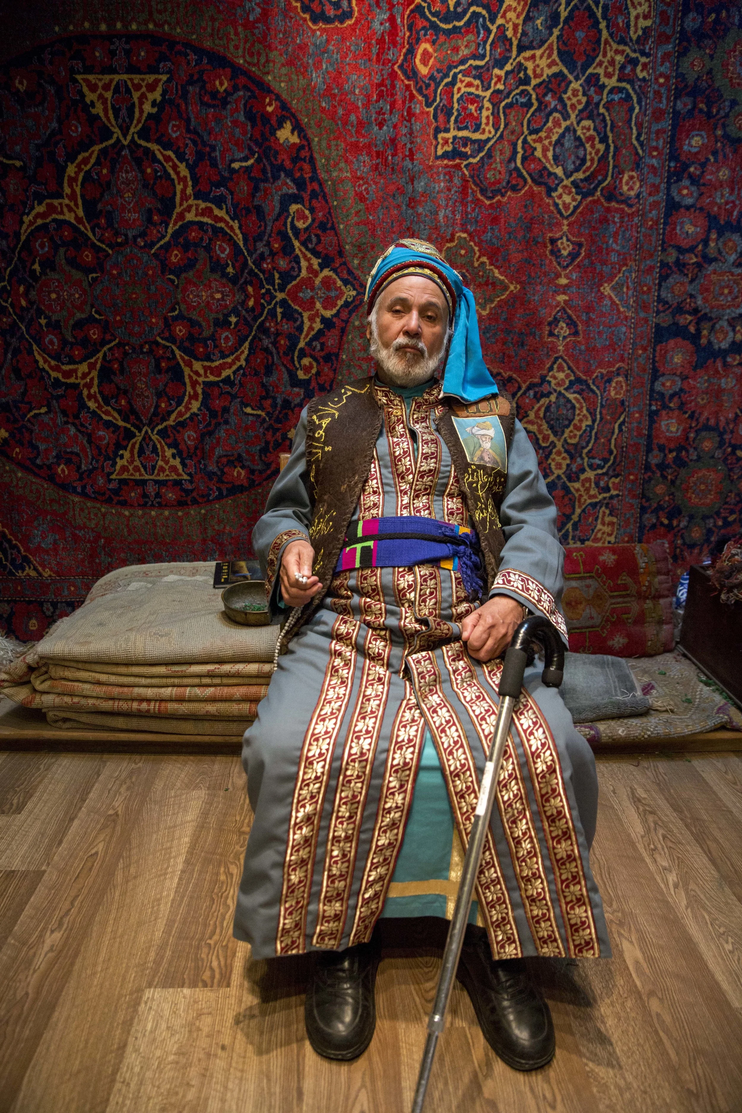 "I am a descendent of Rumi from my mother's side. I have studied all different religions and they all have the same meditation." Prof. Dr. Waliyuddin Fakir-e Bidar Balhi-Rumi