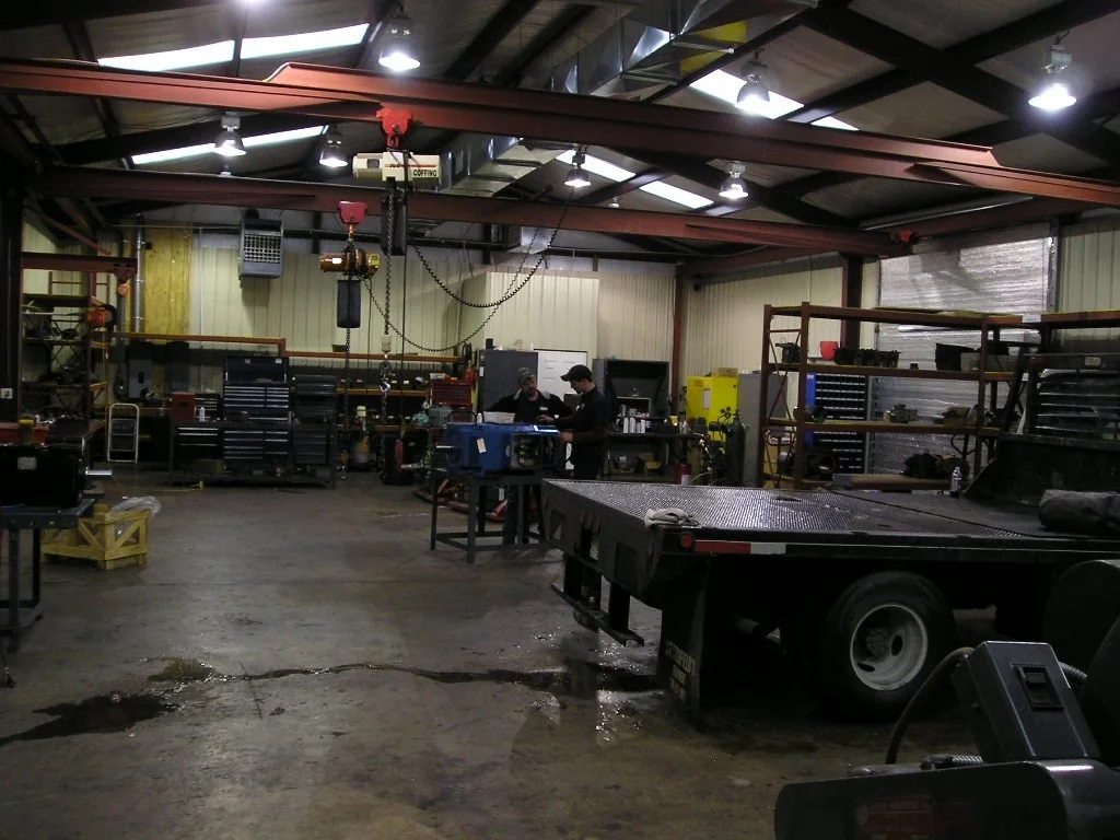 Mechanic Bay of Shop