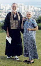 Robert Aitken Roshi and Anne Aitken