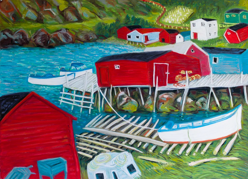 New Bonaventure #2 pastel 22x30