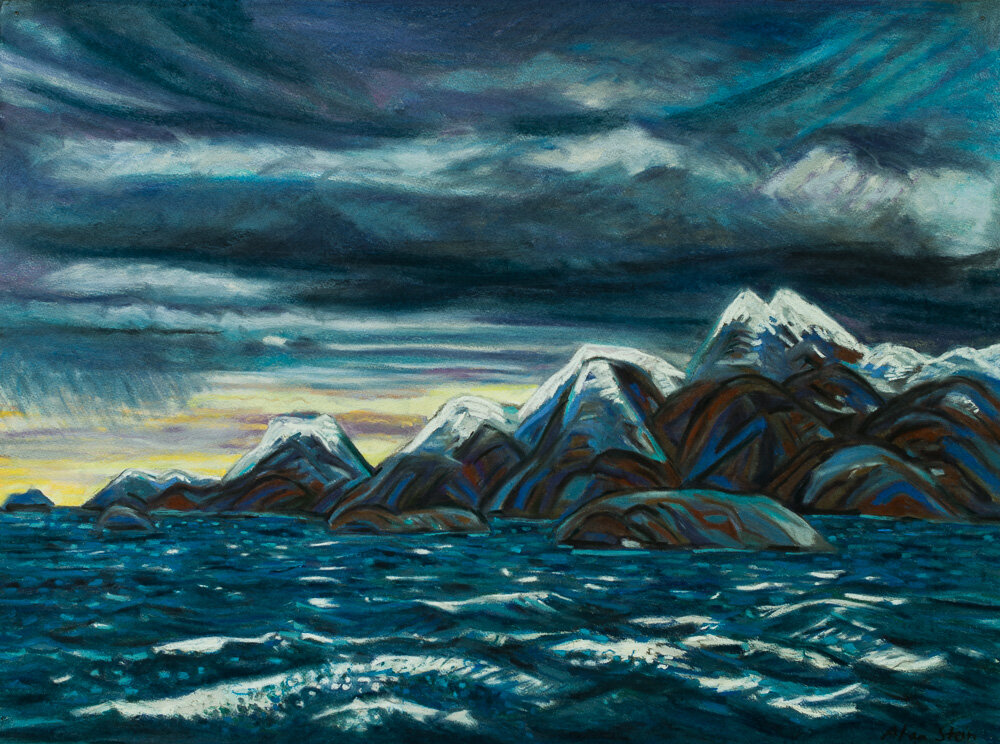 Labrador Coast, pastel 22x30.jpg