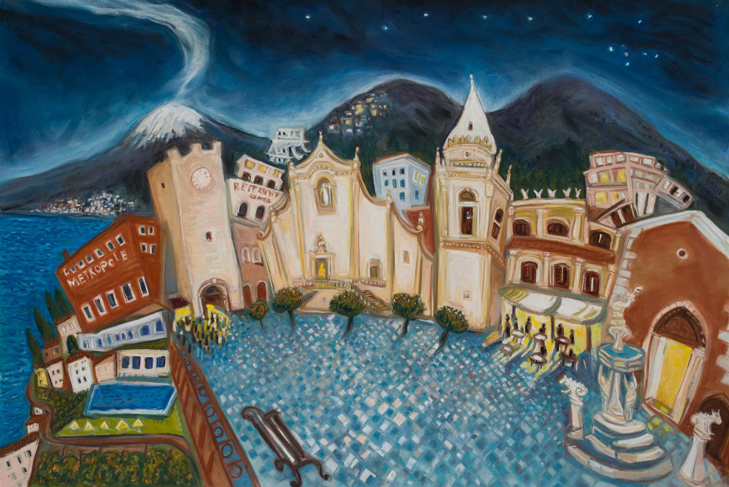 Taormina Nights, Sicily 30x44, pastel 2025 (1 of 1).jpg