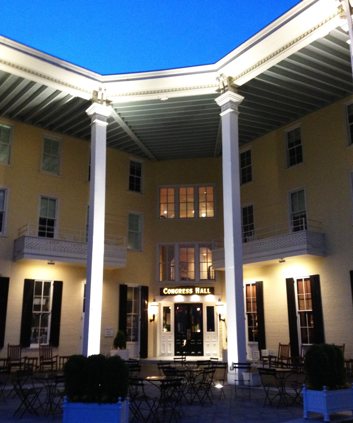 Built in 1816, burned in 1878 and rebuilt the same year. 