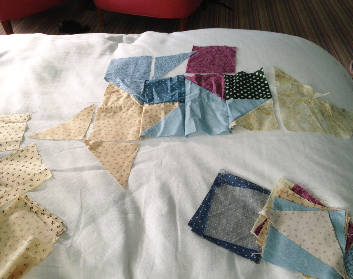 I had to sneak in some time for sewing, of course. 