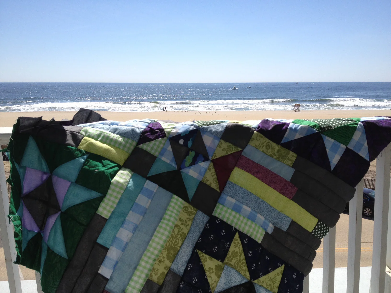 Stars for NFG top hanging out at the beach in NJ!