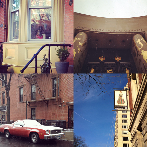 1) Watchers have been sparse so far this year. 2) You can't not marvel at this entry way. 3) Since loosing track of my number one #myfavoritetrucksofparkslope , this one has moved into that spot! 4) The long, chilly, line to get in was worth the wait!