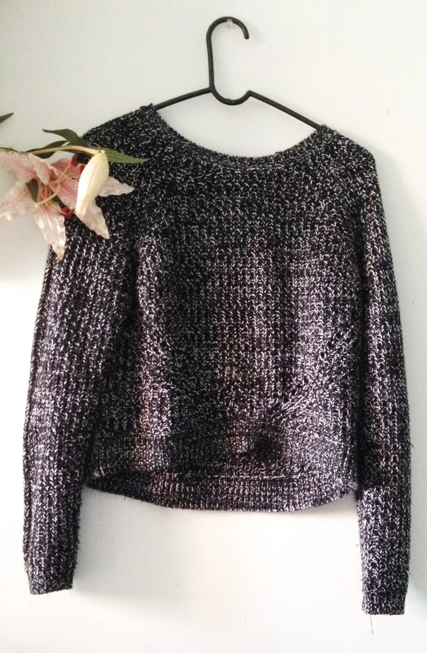 This cheapy sweater has been one of my favorite pieces this winter. I got it at Mandees by my house for like $16!