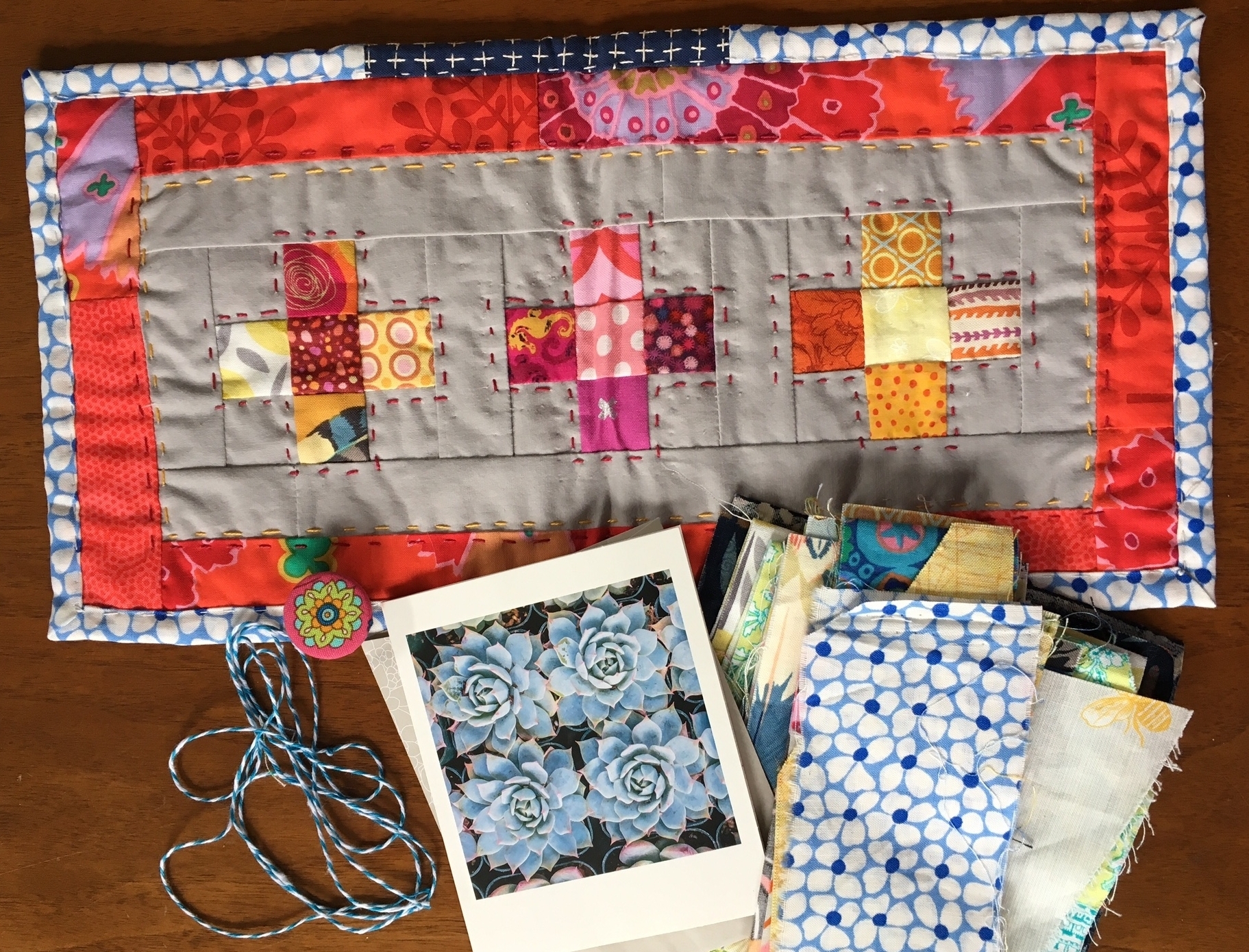 Credit for all this loveliness goes to @gypsymoonquilts!