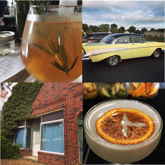 1) Asbury Park Distillery. 2) Bright yellow in Keyport. 3) A perfect building in Far Hills. 4) Holidays at work. 