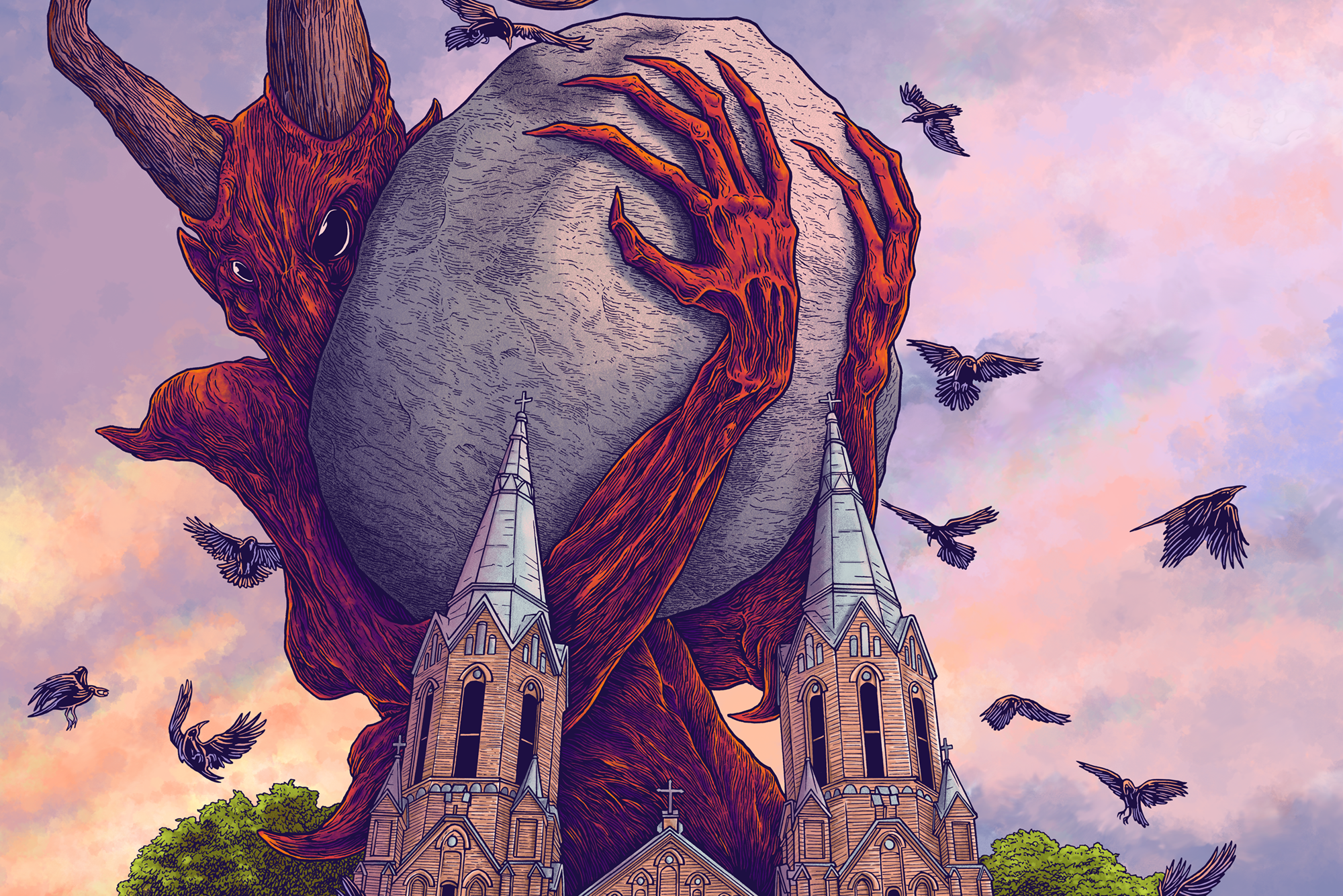 Poster for Devilstone Festival 2018