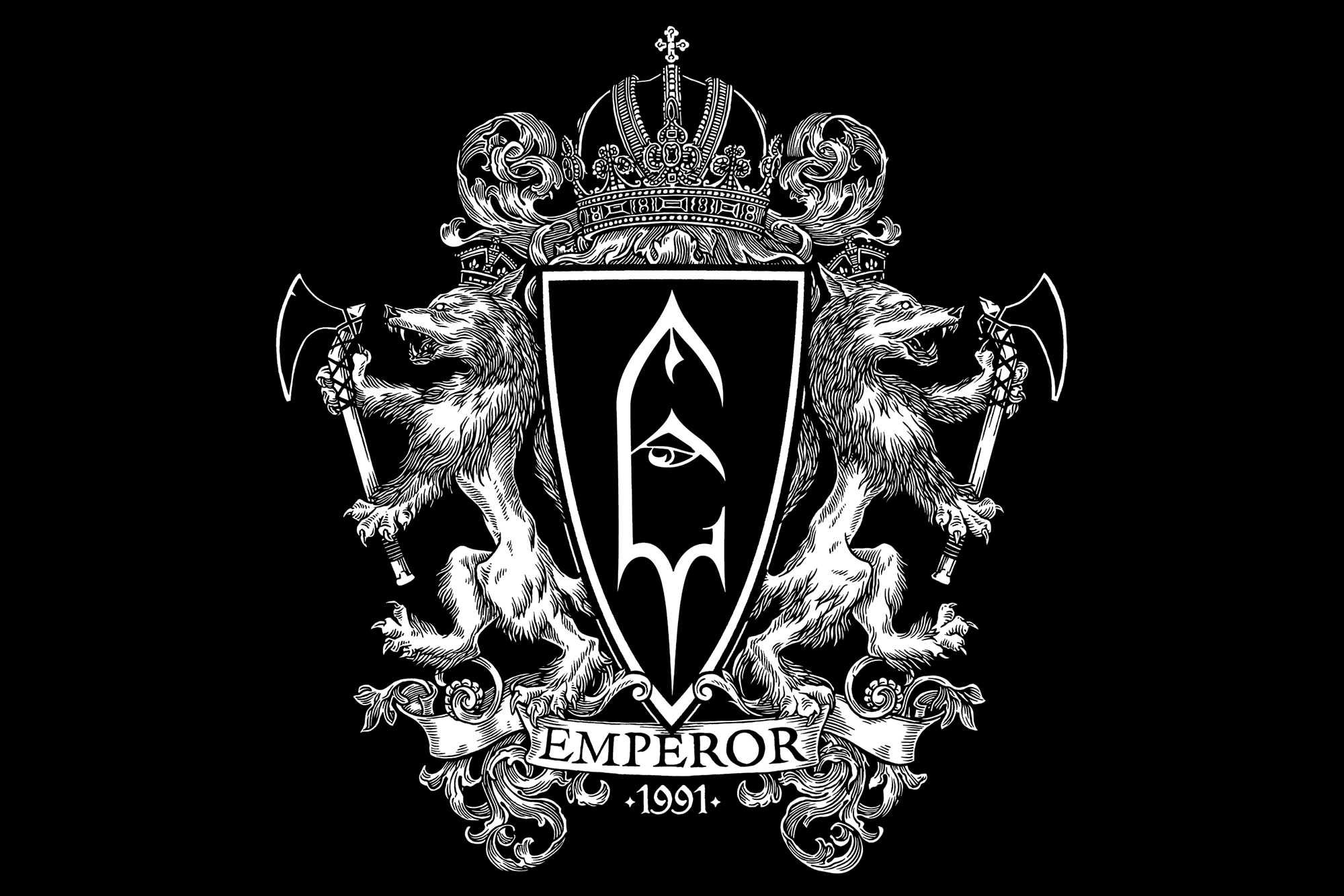 Logo for the band Emperor