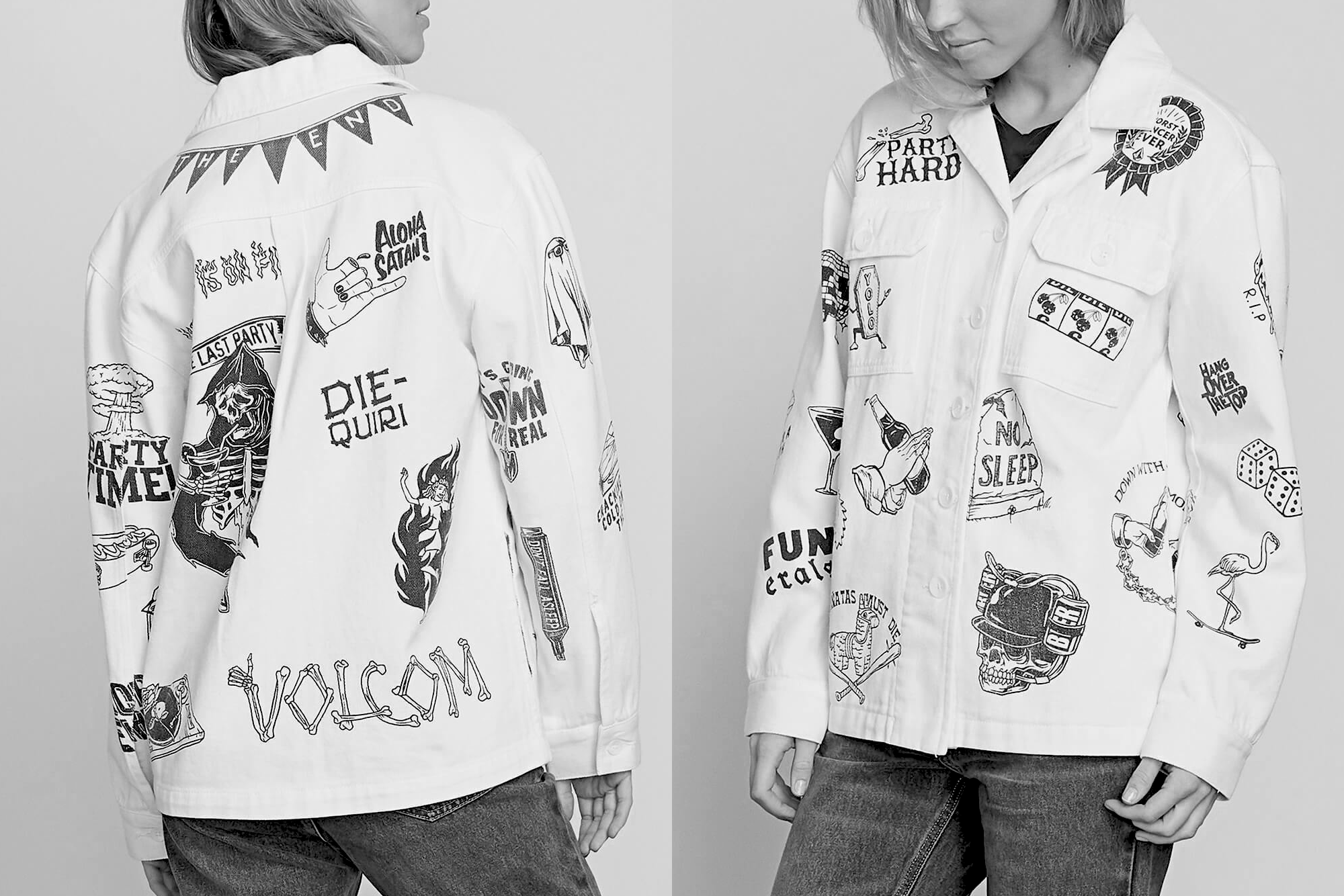 Jacket part of our collaboration with the brand Volcom