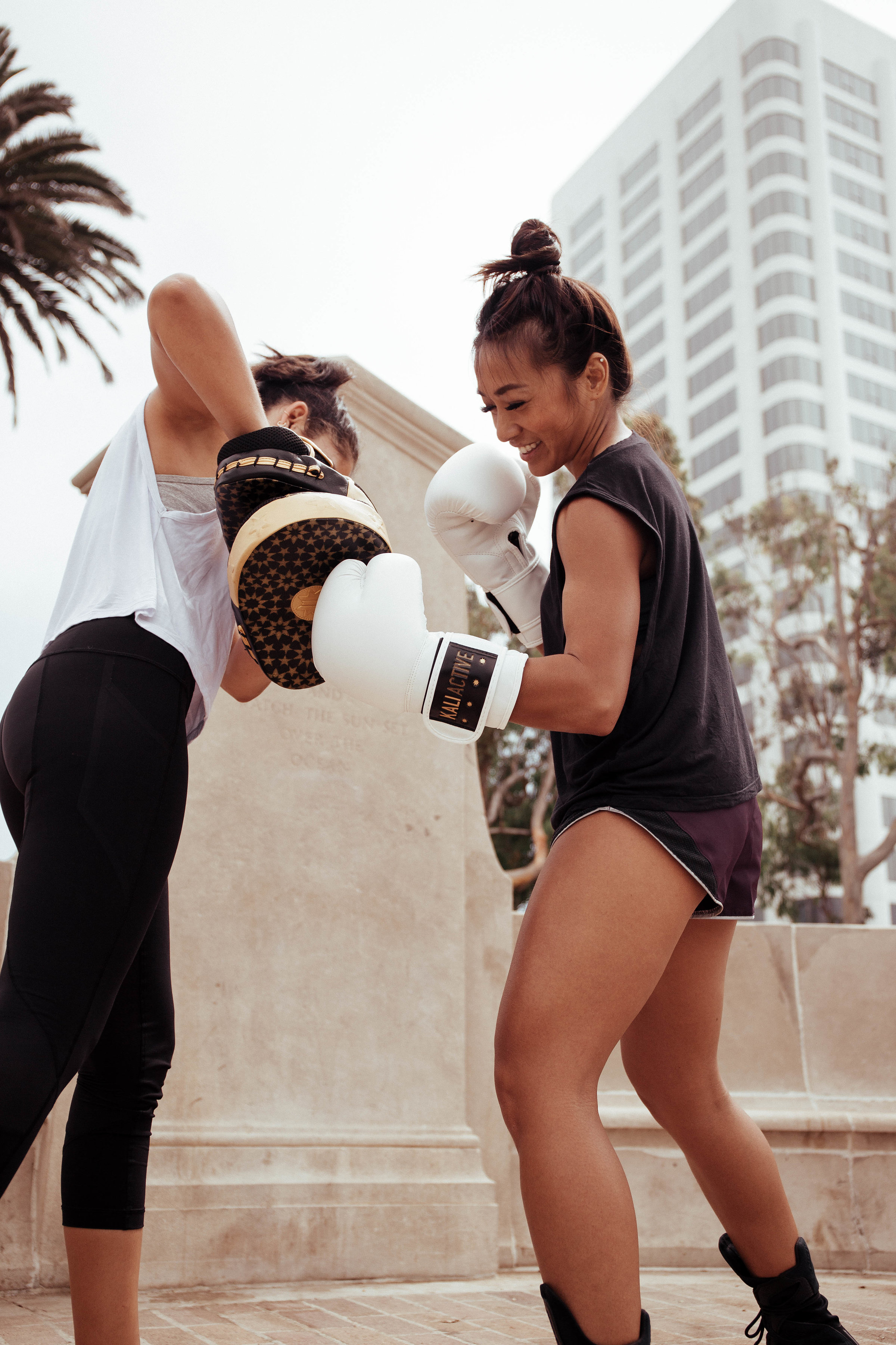 Personal Trainer, Boxing, & Yoga Maya Talisa Images by catchingCALI