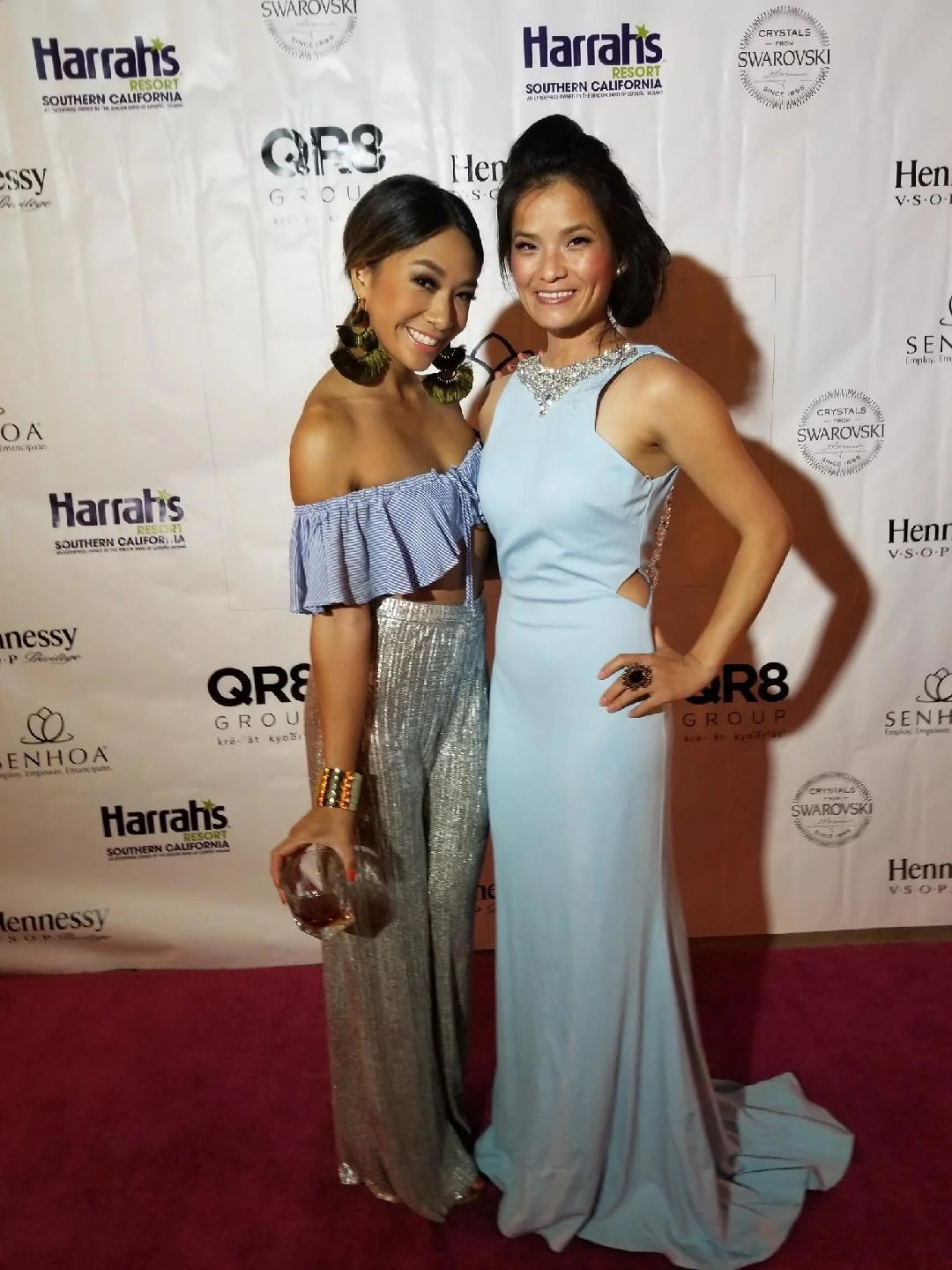 Sen Hoa Foundation red carpet event advocating employment and emancipation of young girls and women in Cambodia exploited by human trafficking.