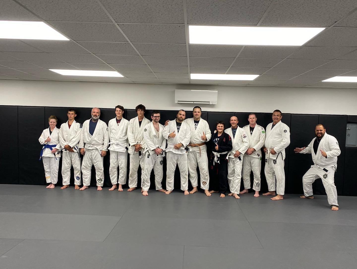 Stripes, stripes, and more stripes! Congratulations to Scott on earning his first Gracie Combatives strips. Scott came to us last year an already established Jiu Jitsu student and has been a great addition to the team! He has a great attitude and kno