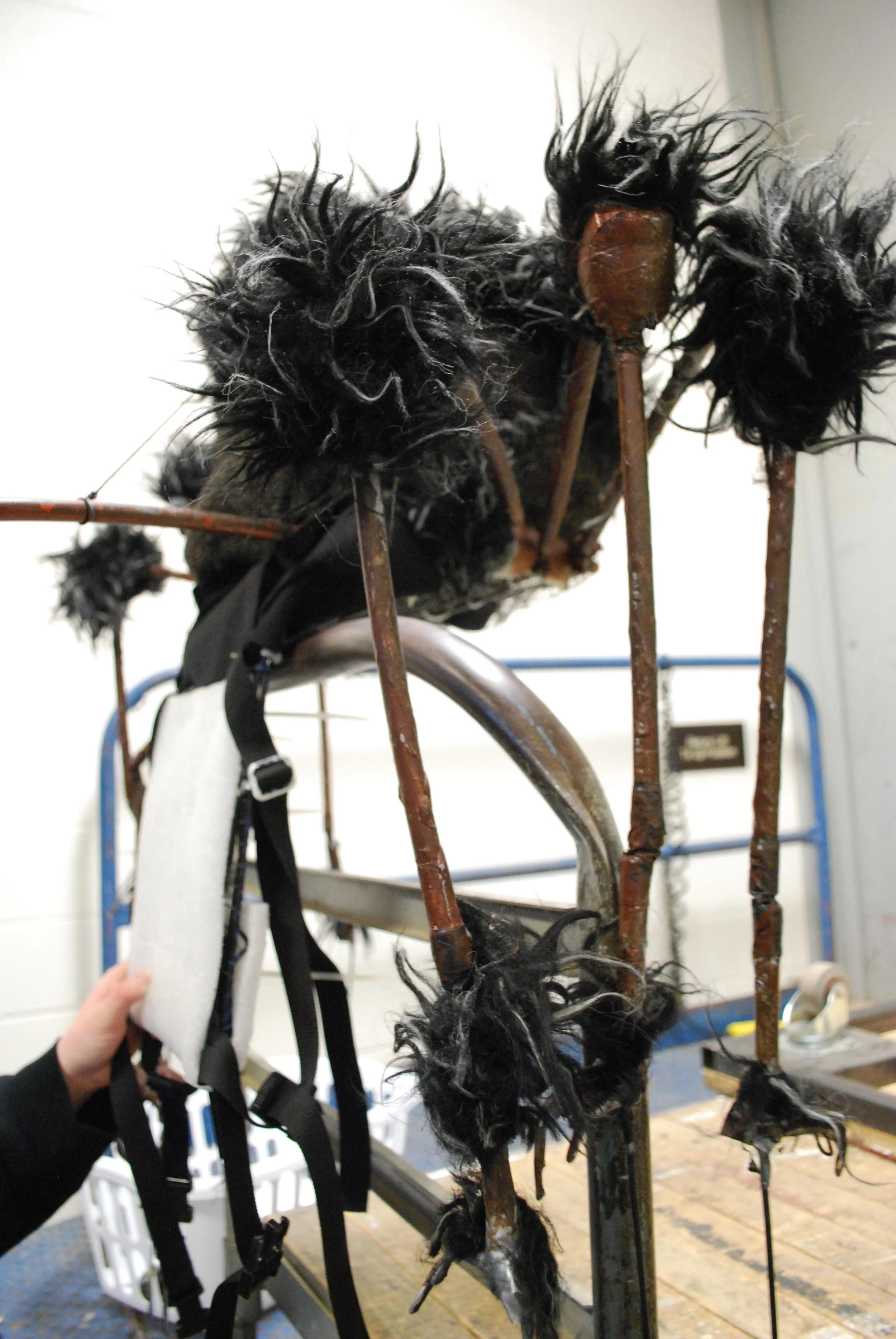 Closeup of "Los Espiritos..."