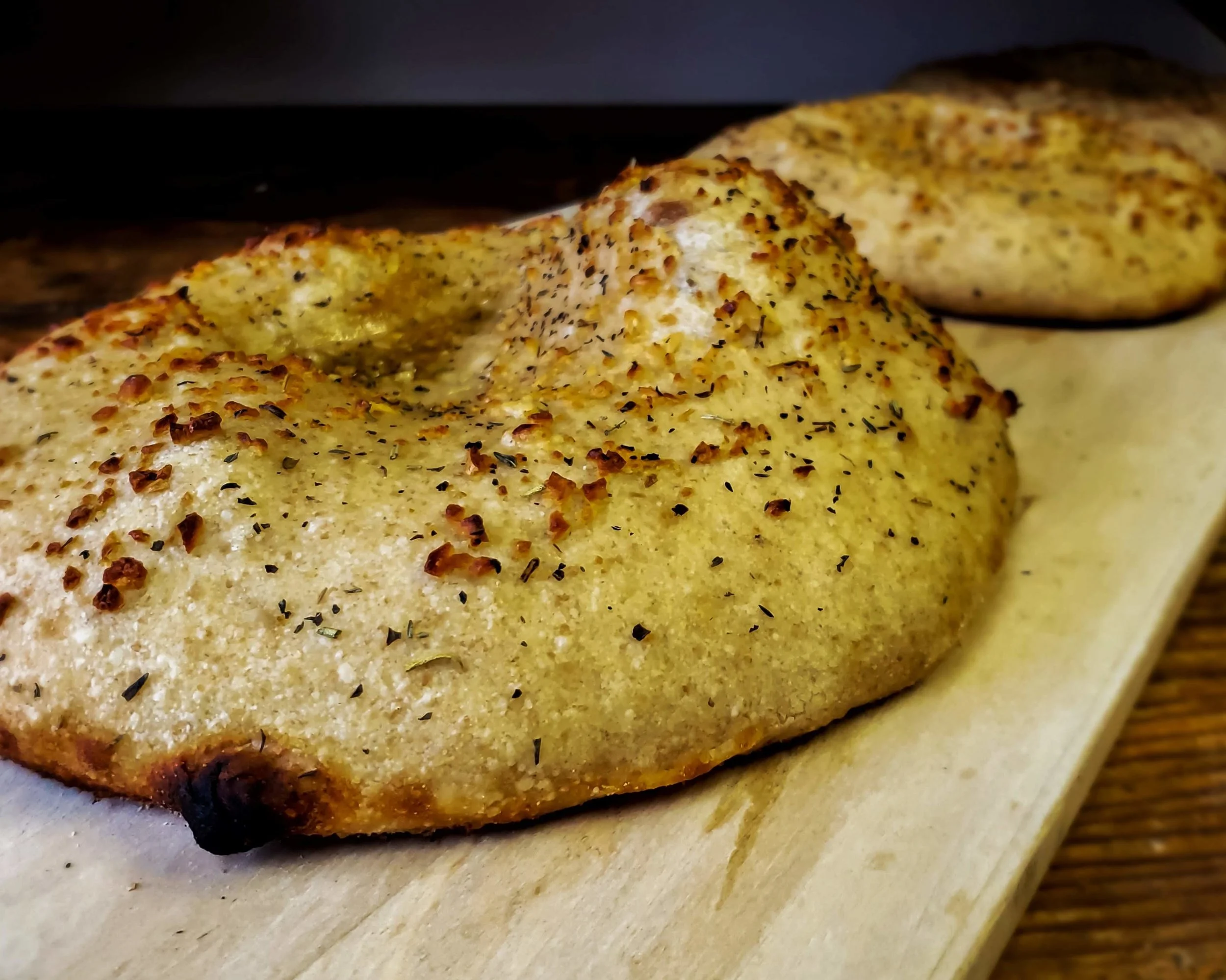 Garlic & Herb Focaccia on French