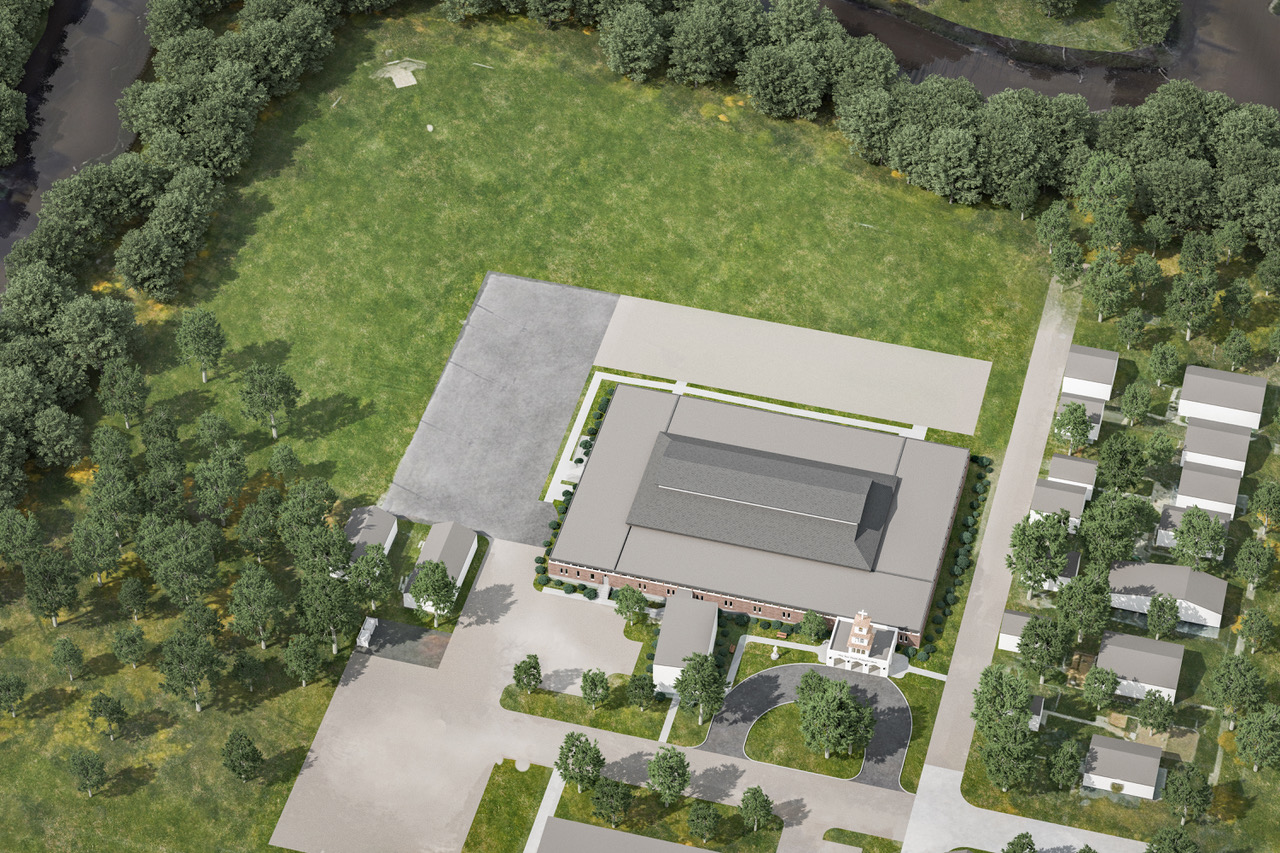 Final site rendering