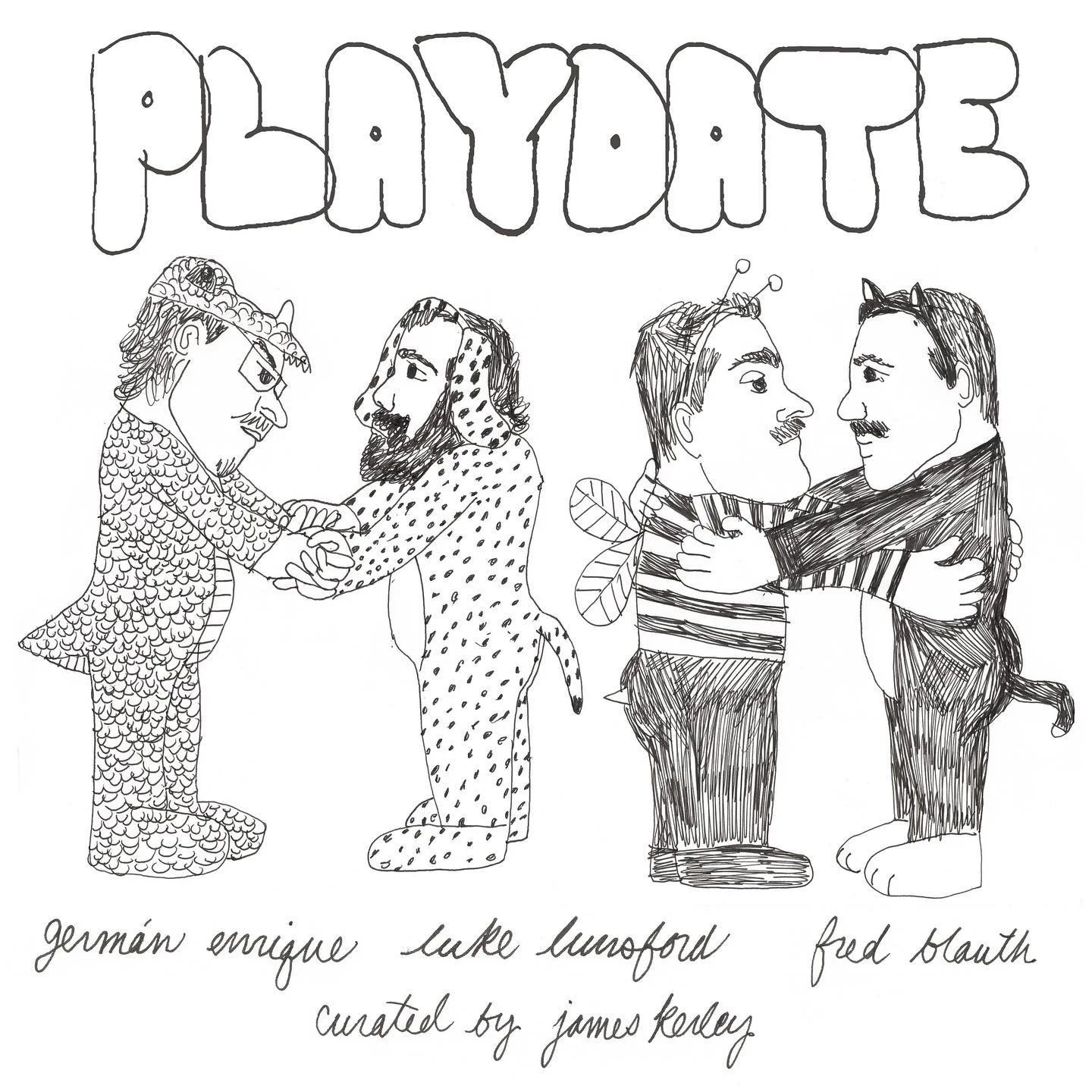 Be sure not to miss!! Play Date at Booth 1151 SPRING/BREAK is open every day tomorrow 9/08 through Monday, 11 am - 7pm. 625 madison ave nyc @springbreakartshow @okyeahnoforsure @__fr.ed and I. Curated by 
@_____kerley Poster by James &amp; Germ&aacut