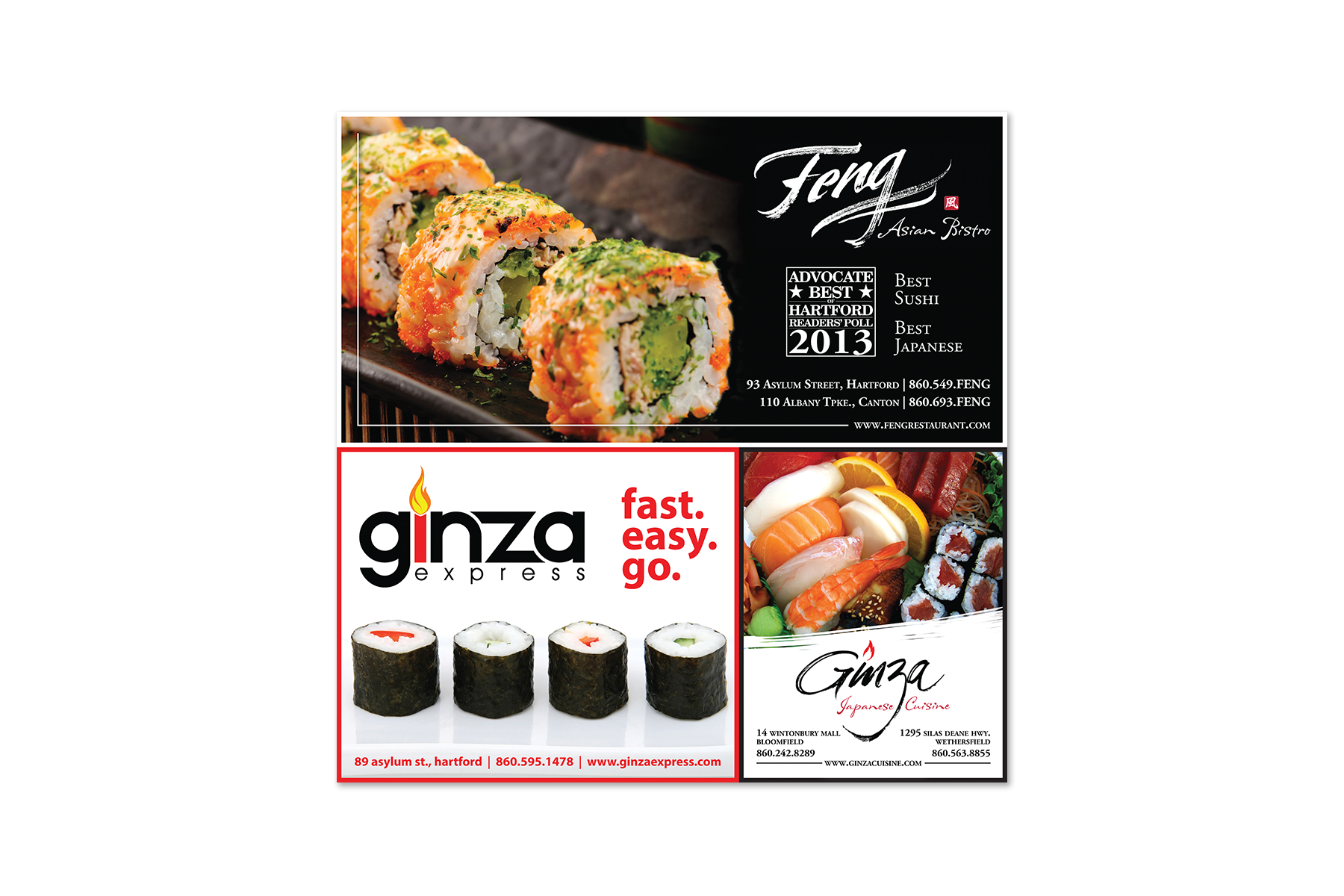 FENG / GINZA / GINZA EXPRESS