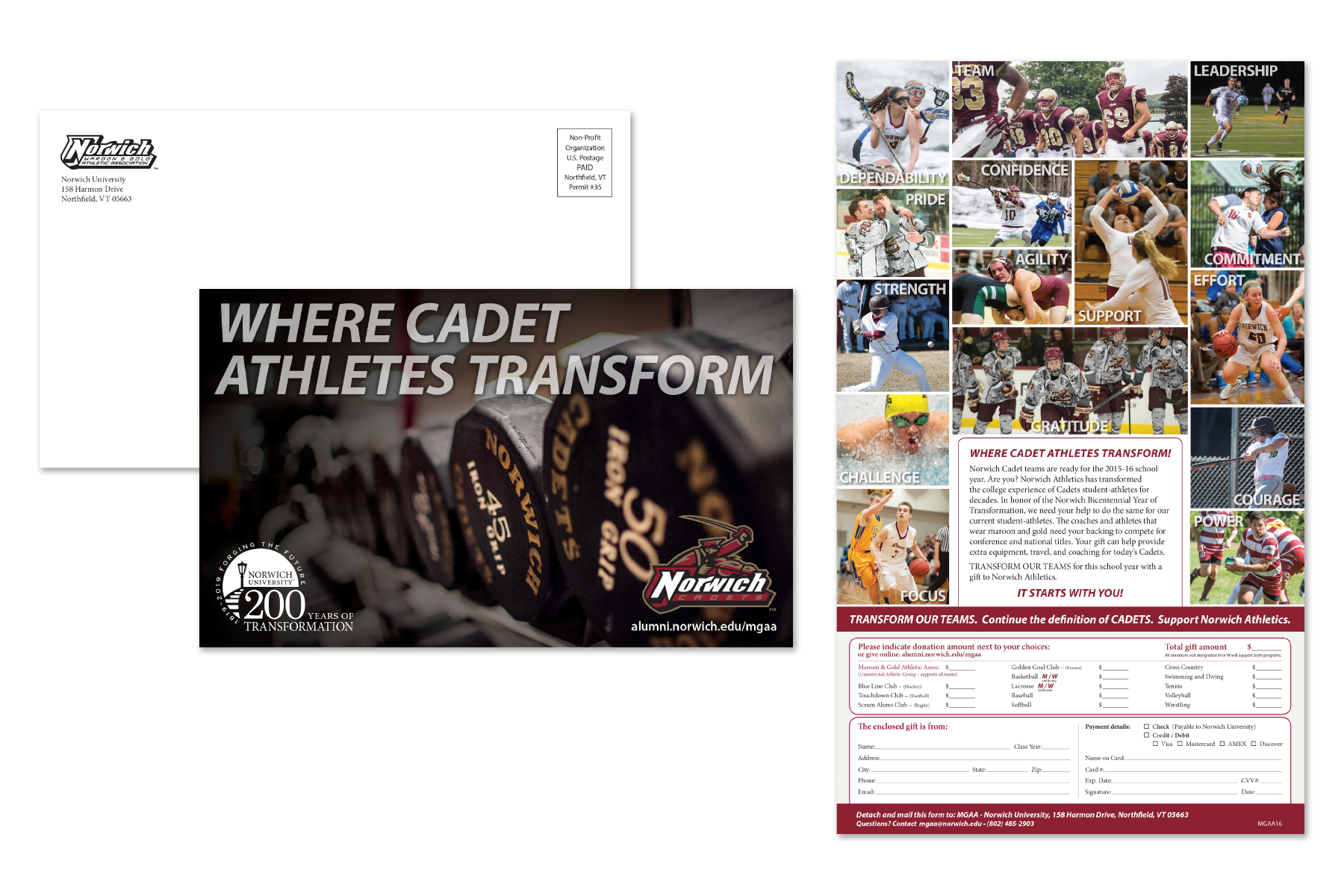 Norwich University / Maroon & Gold Athletic Association Appeal