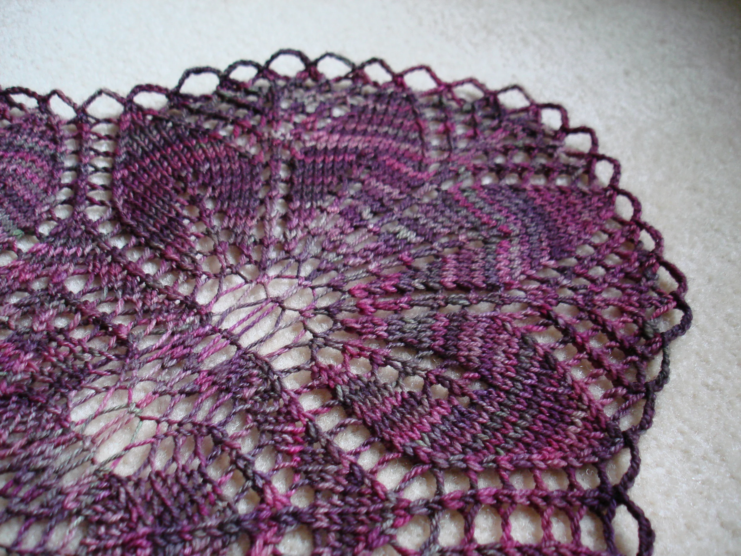 Triangle Lace Shaw