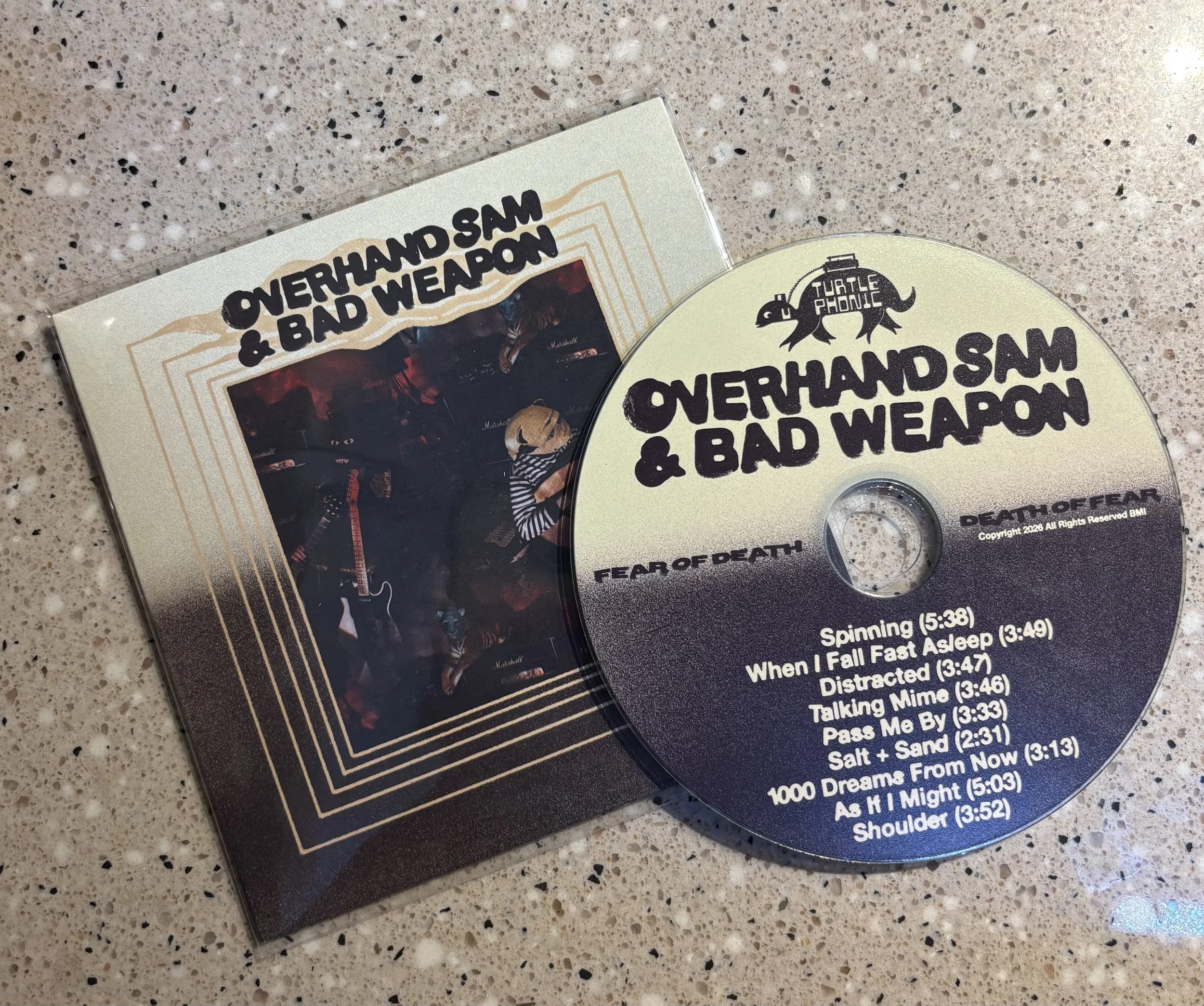 Bad Weapon - Fear of Death CD