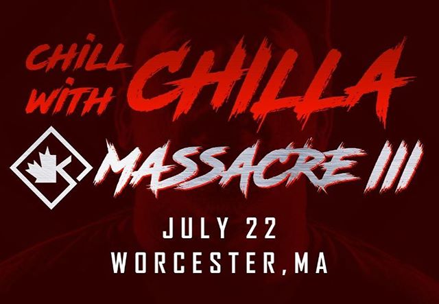 Only a few days left to enter!!! #Mass3 is going to be event of the year! Enter to won't 2tickets to the event plus some other cool shit! Head to ChillaJones.com for more info. Promocode: LILMAC10  gets you a Lil' discount! #Kingpen #ChillwithChilla 