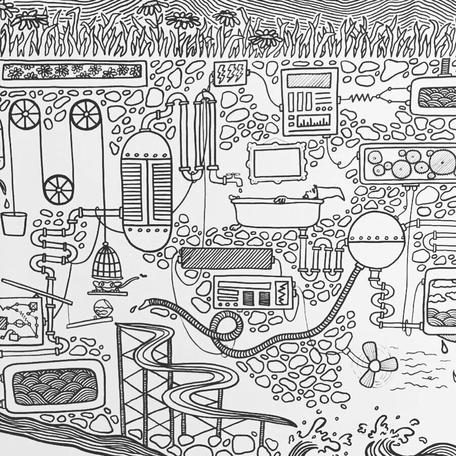 Doodle Mural, Austin