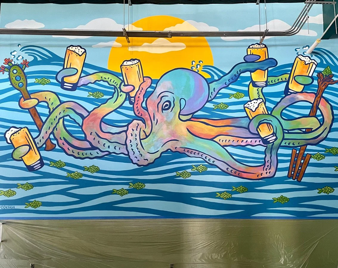 Fast Friends Beer Co Mural Austin, TX