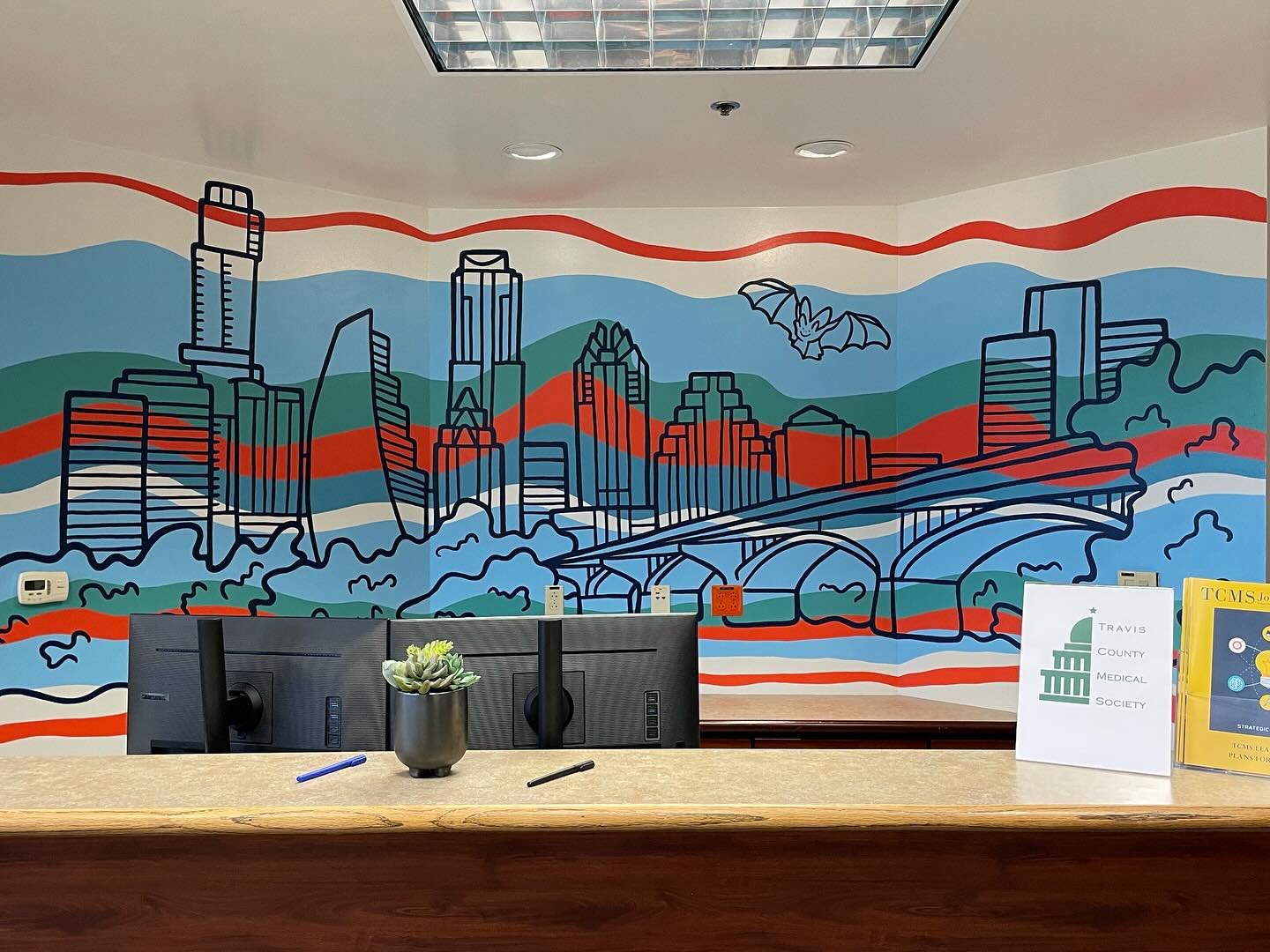 I love amazing repeat clients! It was an honor to paint more murals for @wearebloodtx, these ones at their North Lamar location. Thank yall for having me back!
&bull;
#weareblood #averyodesign #atxmurals #atxmuralist #austinmurals #mural #muralartist