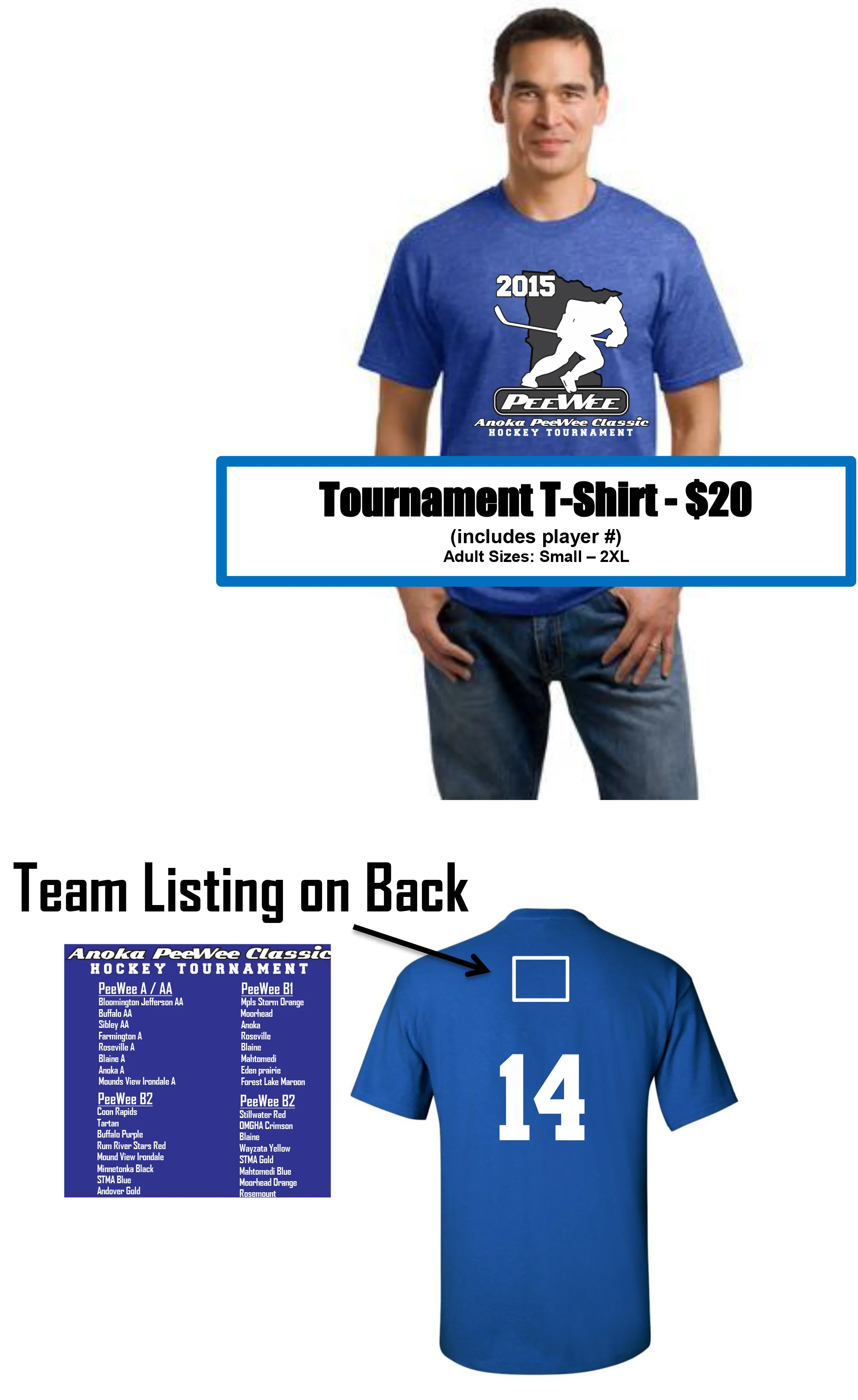 Anoka PeeWee Classic Flyer 2014 TSHIRT.jpg
