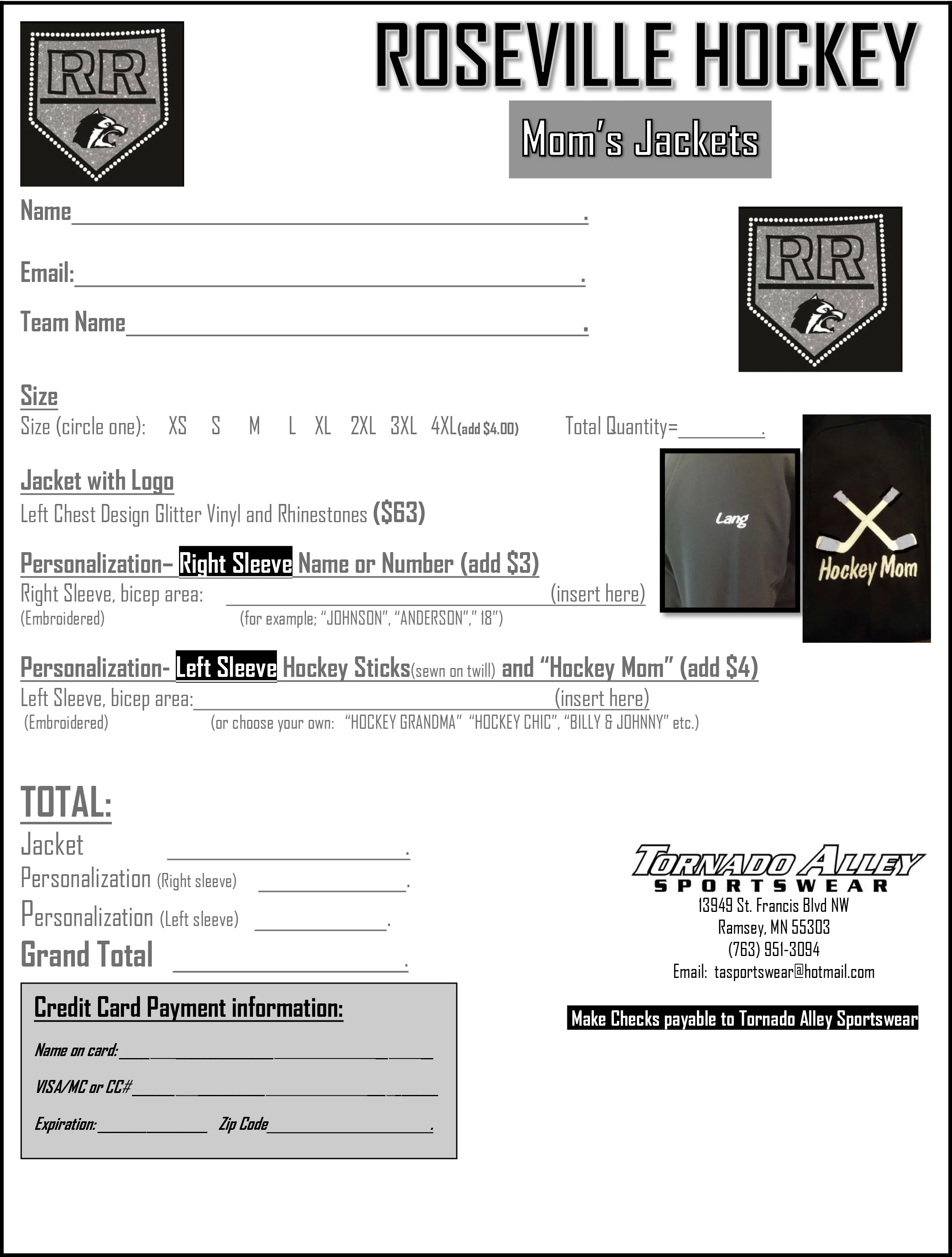 Hockey Mom Jackets ROSEVILLE - order form 2014.jpg