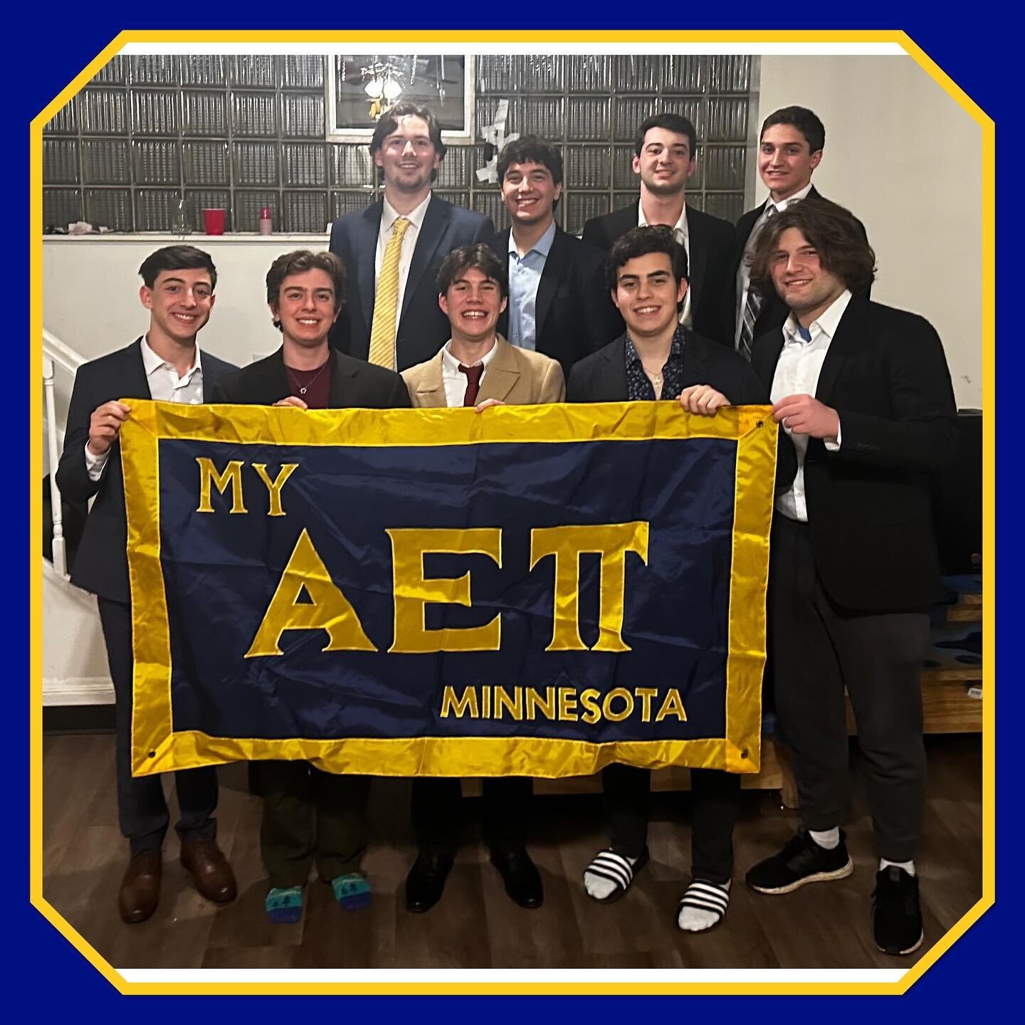 Wishing a huge congratulations to our newly appointed 2024 E-Board!! The E-Board positions are:  President: Jack Akiva  Vice-President: Jared Meyers  Exchequer: Evan Blumberg  Rush Chair: Eitan Schoenberg Sentinel: Jack Broutman  Brother-at-Large: Et