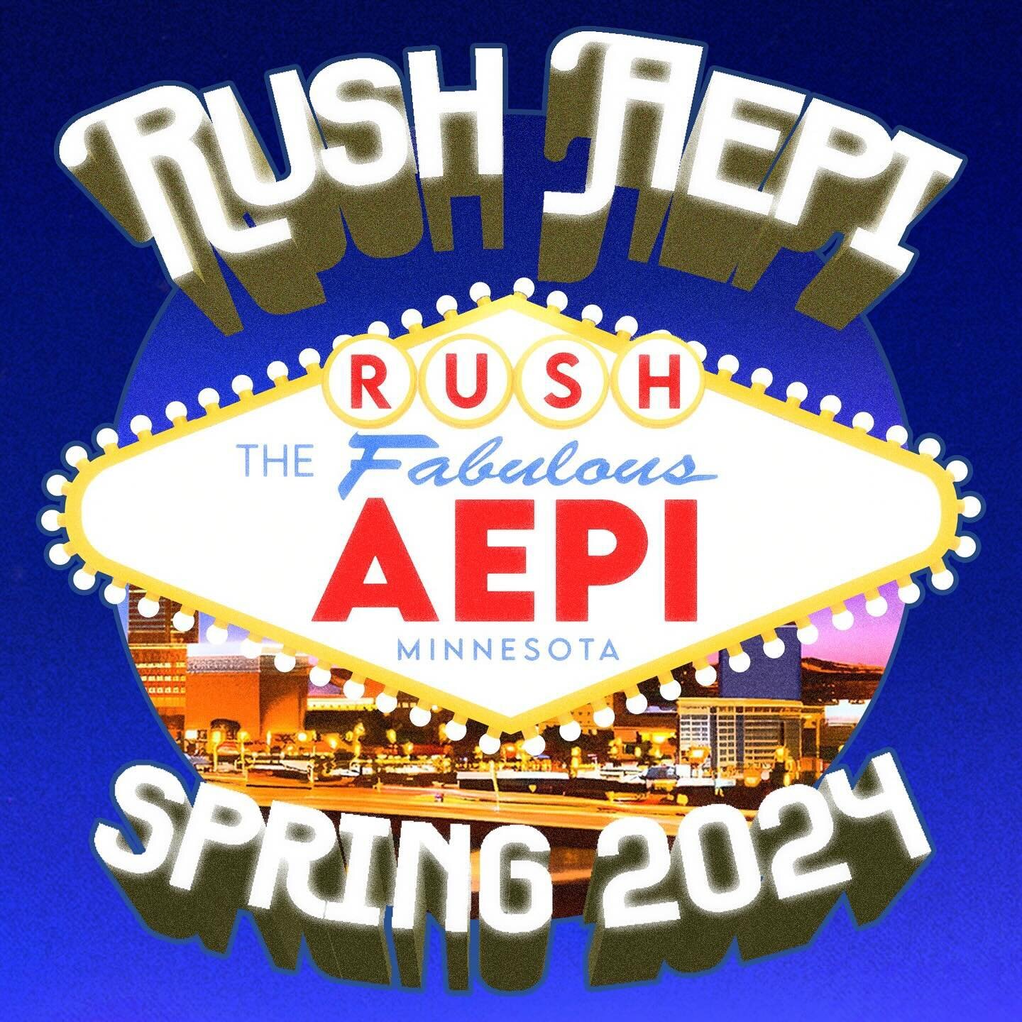 We at AEPi are betting big on this semester&rsquo;s rush season! Like Vegas, we have many open slots available, so don&rsquo;t gamble on your poker face, and be sure to reach out with any questions you may have!
