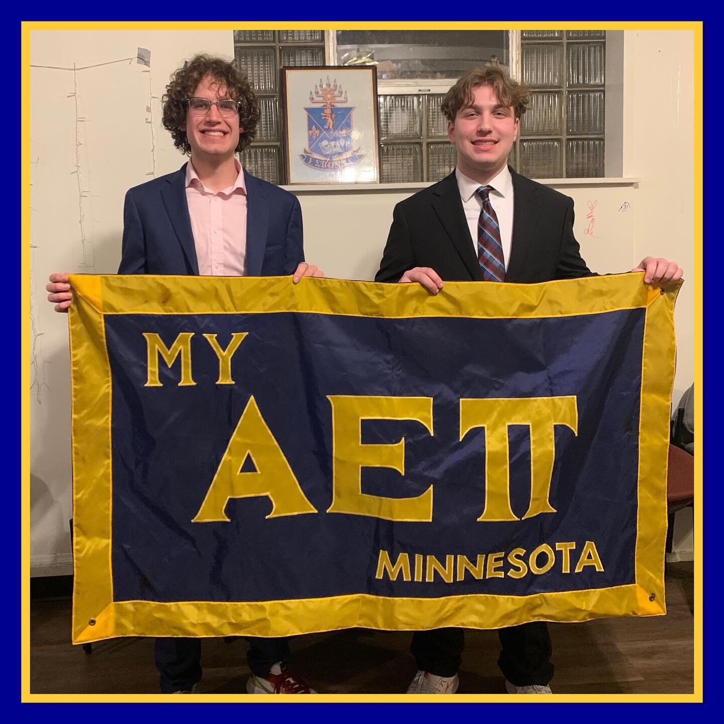 Congratulations to our Spring 2024 New Members, Joey and Jack! We hope you enjoyed initiations!