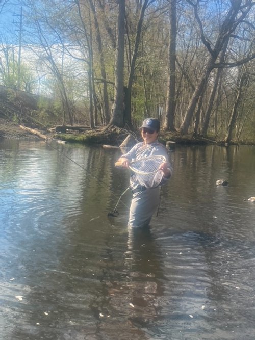 Wild Trout In NJ - Ben Turpin – Custom Rod Building and Guide Service