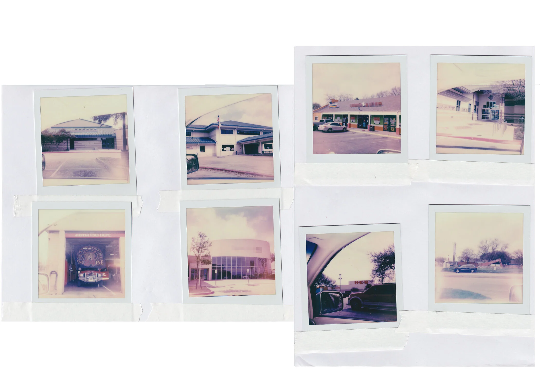 Rey Z.’s Photomap. The image has been altered to anonymize the locations depicted.