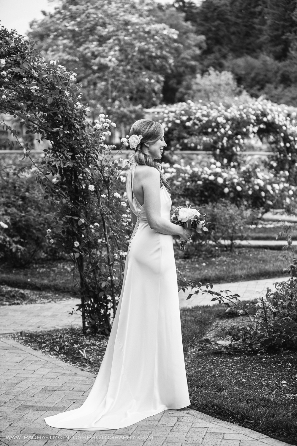 Biltmore Wedding Asheville NC - First Look in Rose Garden-4.jpg