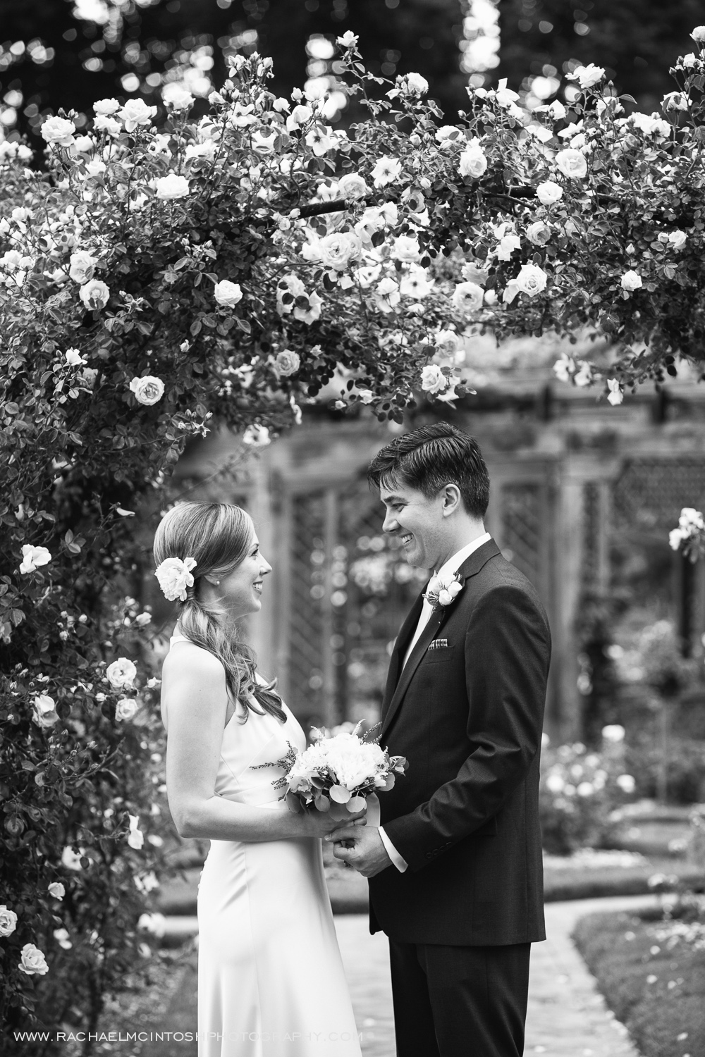 Biltmore Wedding Asheville NC - First Look in Rose Garden-17.jpg