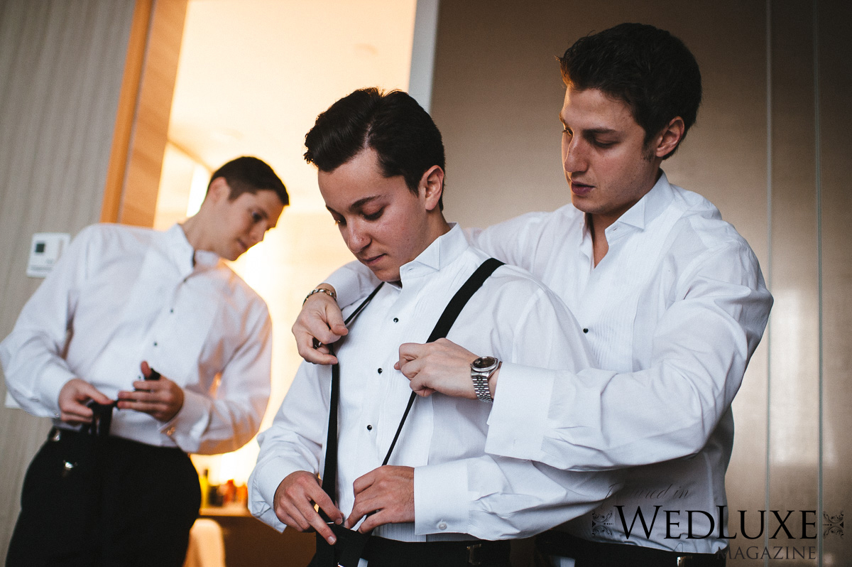 Four Seasons Groomsmen Getting ready