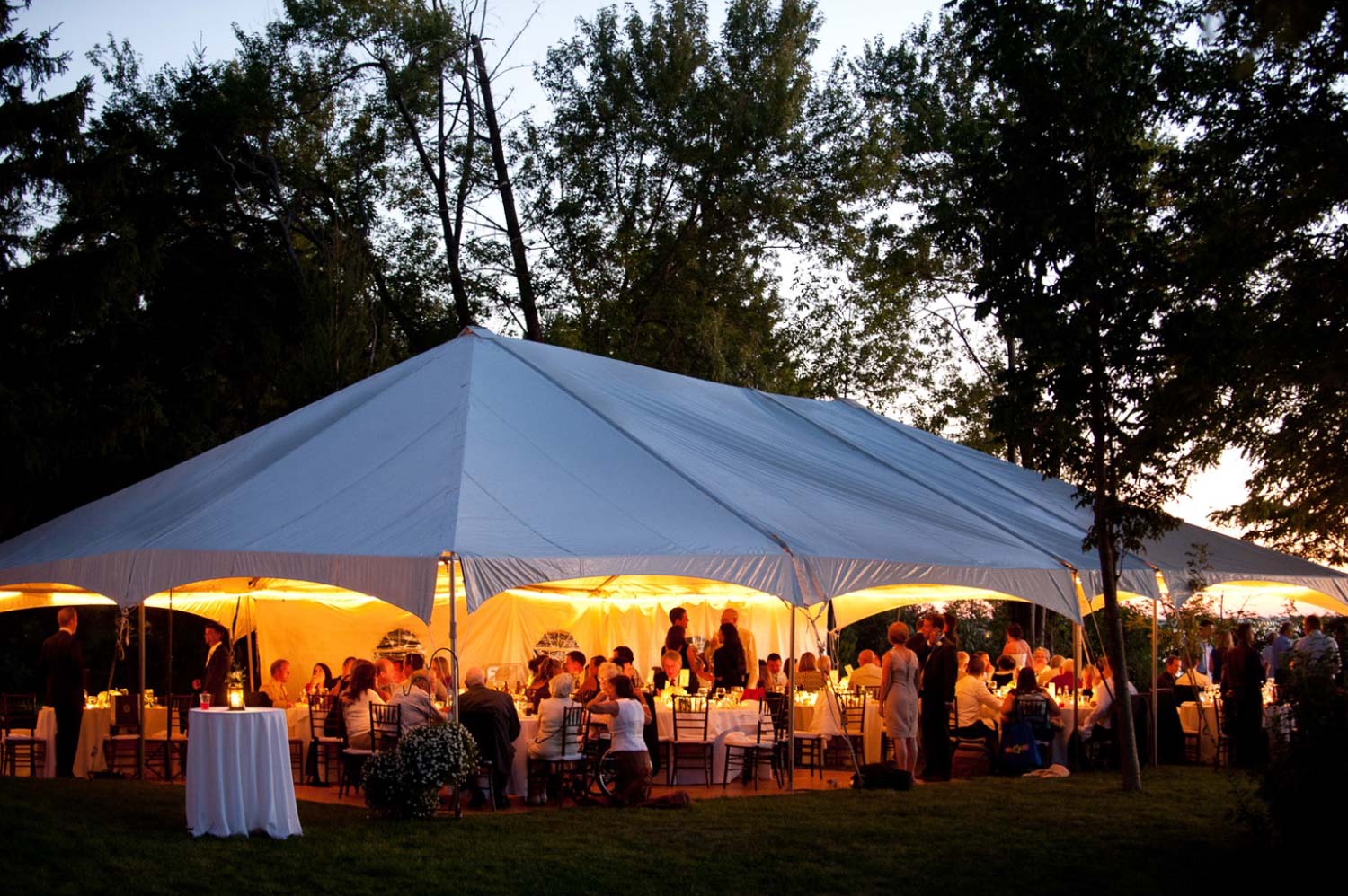 Ontario Lakefront Wedding Reception