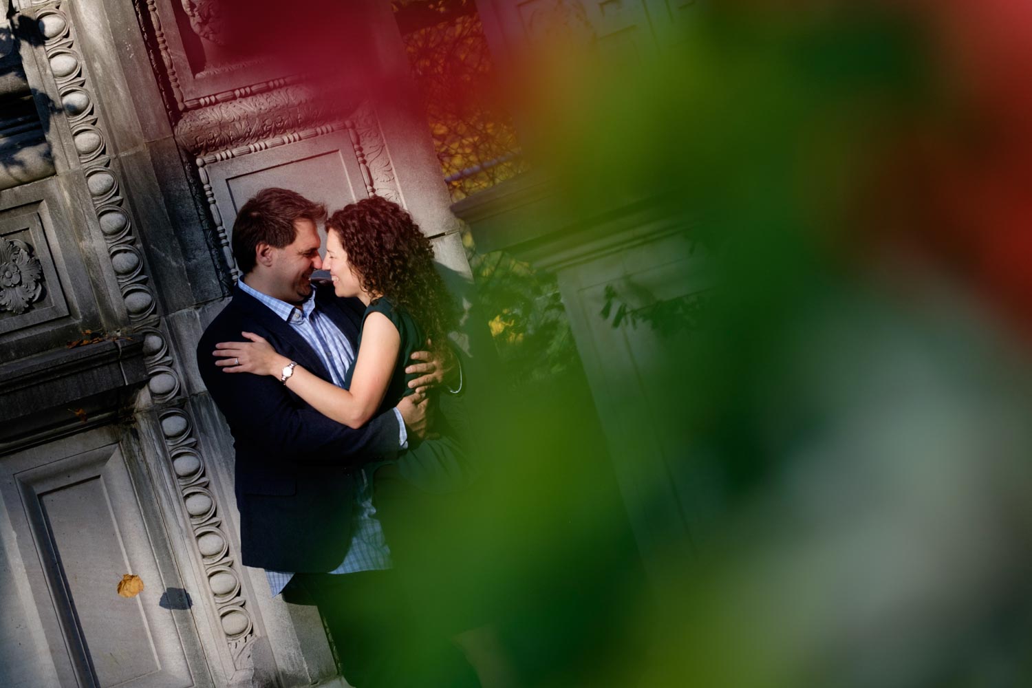  A picture from Jenny + John's autumn engagement session at the Guild Park in Toronto.&nbsp; 