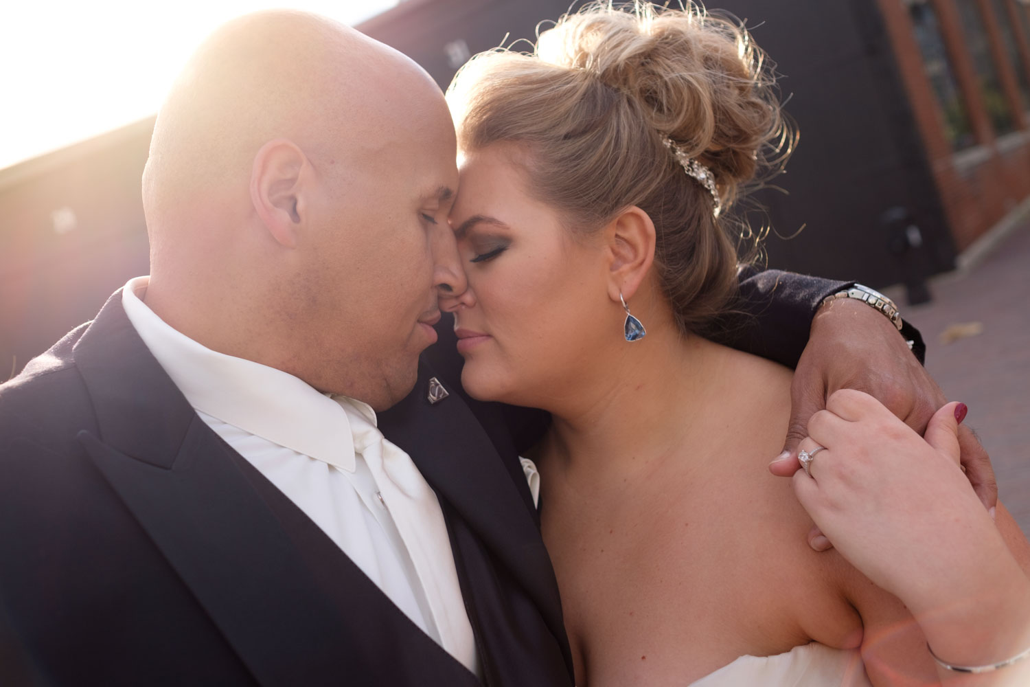  MMMMM... Golden hour portraits.  Whenever I can I try to get my couples out at sunset for a quick portrait session. &nbsp;The light at that time is amazing and we can get so many great pictures in such a short time!  This one is from Savanah + Berni