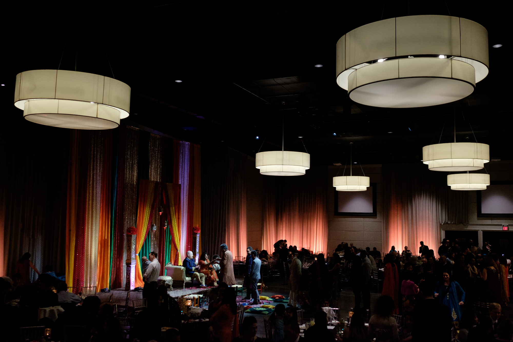  A photograph from Noor + John's mehndi ceremony at the Grand Luxe Event Boutique in Toronto.&nbsp; 