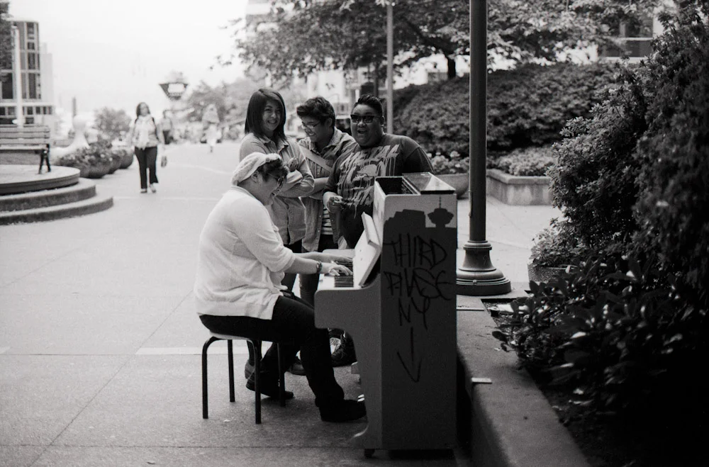 I think I read somewhere that these pianos are back! Random pianos showed up in Vancouver and you could "tickle the ivory" as the saying goes.