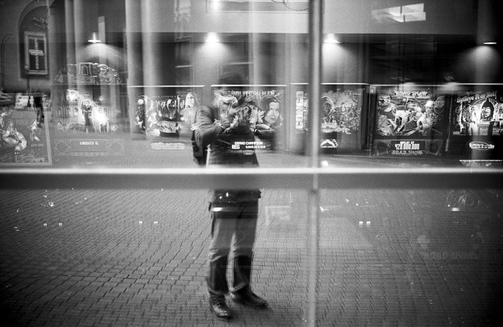 Photographic "Selfie". Arcade machines. Reflection. Boo yeah.
