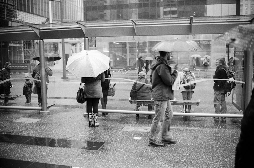 For those outside of Vancouver, BC... be warned. It rains a ton here. 