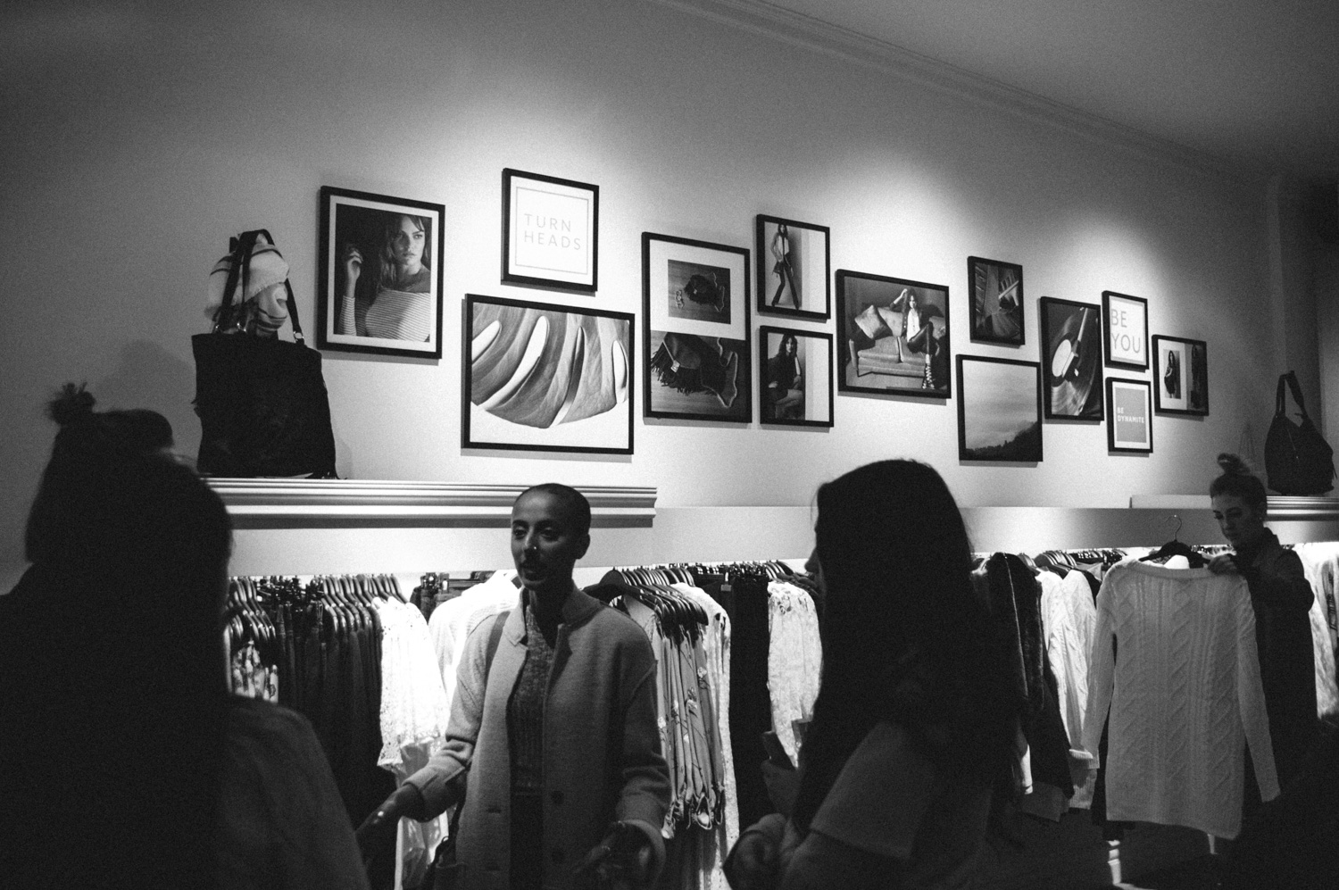 I got a chance to work with the clothing store Dynamite for one of their Fall events (ponchos were in, by the way).