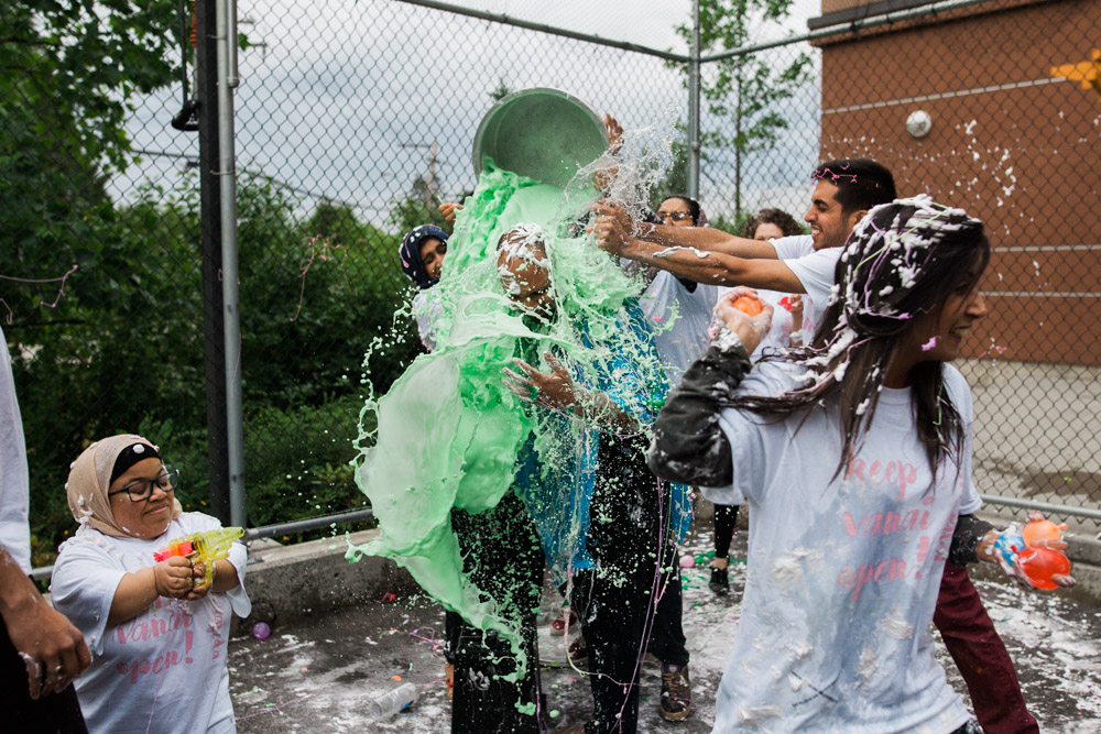 So that's what the green goop was for...